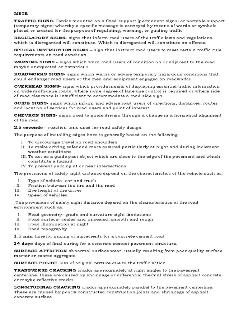 Civil Engineering Board Exam Compiled Objectives PDF Deformation