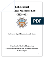 Electrical Machines Lab Manual