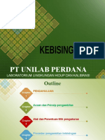 Pengukuran Intensitas Kebisingan UA