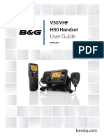 BG V50 VHF Manual