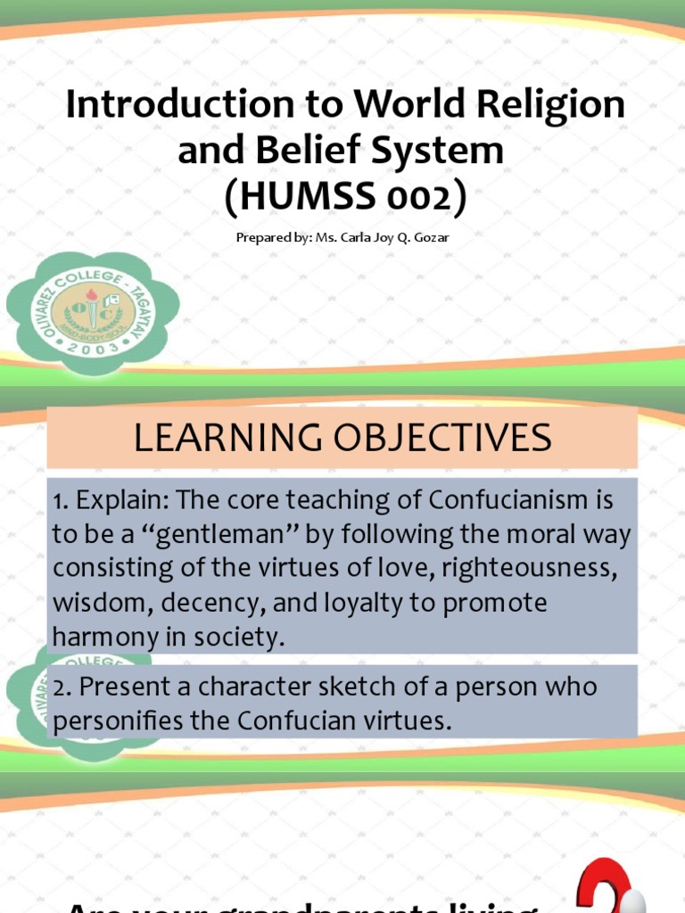 Confucianism: Core Teachings & Texts | PDF | Confucianism | Confucius