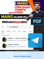 Mission Mains Easy Class 03 PDF by Aashish Arora