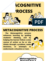 METACOGNITIVE PROCESS PLAN MONITOR EVALUATE