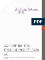 Accounting for Foreign Exchange Rates with IAS 21