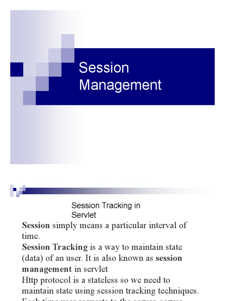 Maintaining State in HTTP: An Overview of Session Management Techniques ...