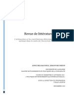 L'atténuation Et Les Contributions Déterminées Au Niveau National Dans Le Cadre de L'accord de Paris