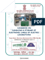 Handbook On Handling & Storage of Electronic Cards of Electric Locomotives