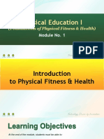 (M1-MAIN) Foundations of Fitness I-Introduction To Physical Fitness
