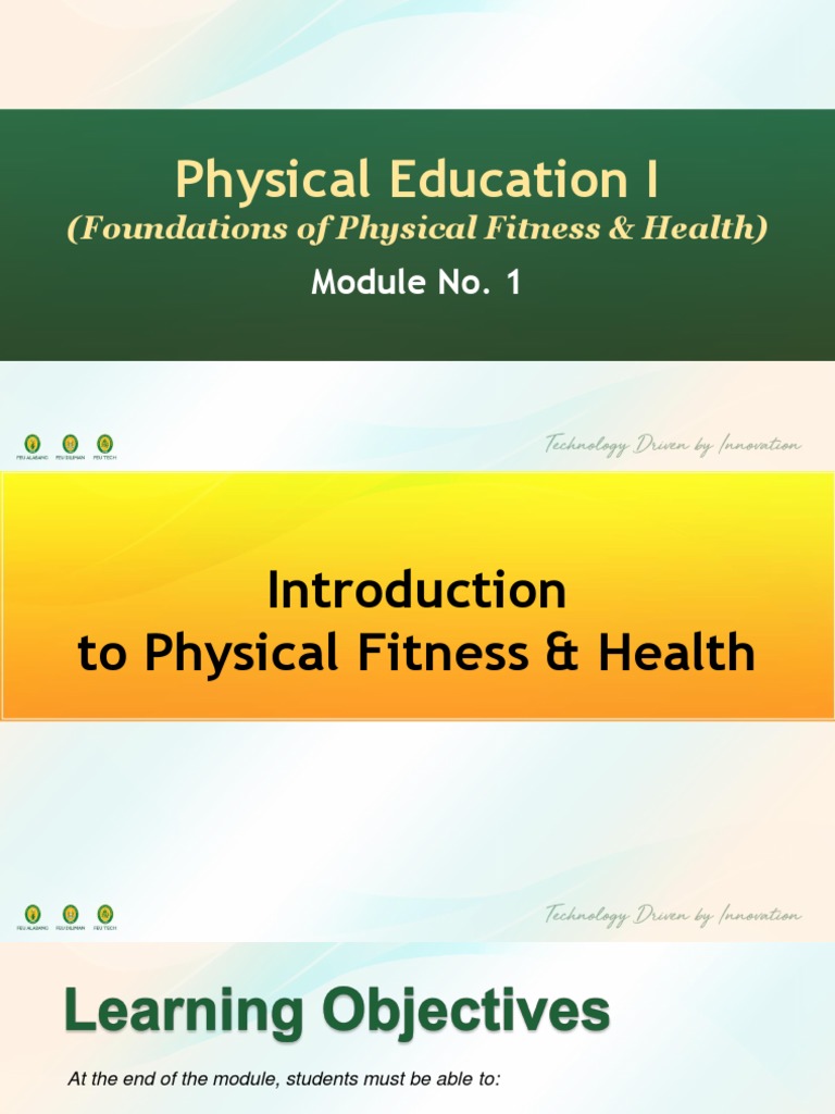 Foundations of Physical Fitness & Health | PDF | Physical Fitness ...