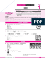 Nso Sample Paper Class-1