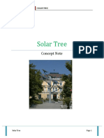 Concept Note On Solar Tree