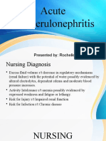 Acute Glomerulonephritis: Presented By: Rochelle Mae A. Francisa