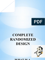 Complete Randomized Design (CRD)