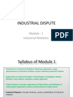 Industrial Dispute