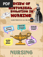 Historal Evolution of Nursing