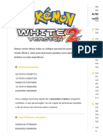 117 Cheats de Pokémon White 2 e Black 2 - Super Lista de 2020