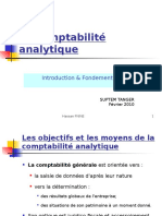 La Comptabilité Analytique: Introduction & Fondements