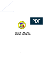LGU SAN CARLOS CITY Citizen's Charter 2019