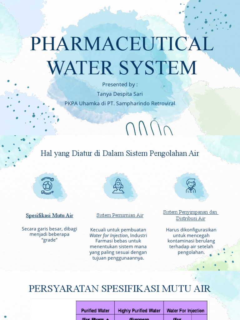 Pharmaceutical Water System PDF