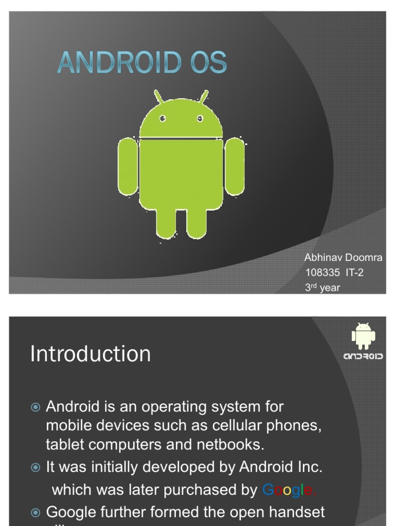 Android Final | PDF