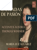 Cantadas de Pasion - Maria Luz Alvarez, Accentus Austria, Wimmer - booklet