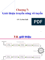 Chương 7 - Giới thiệu truyền sóng vô tuyến