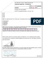 Provao de Matematica - Bimestral