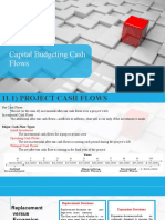 Capital Budgeting Cash Flows