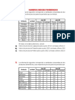 N° Indices - Ponderados - 2022