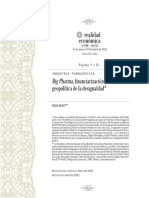 Giron - Bigpharma Financiarizacion y Geopolitica de La Desigualdad