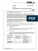 Operating Instructions for F/I-Transducer ATM 1613/1615