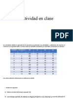 Actividad en clase - Estimación recursos y diagrama de flechas