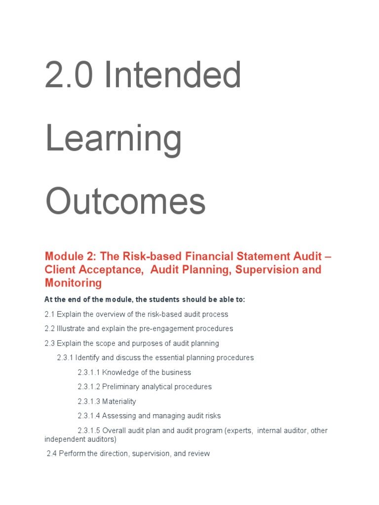 Client Acceptance In Risk Based Audits Pdf Financial Audit Audit