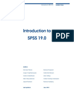 Intro To SPSS 19-2015