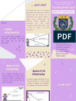 Folleto Venta de Papelería Dinámico Morado Pastel