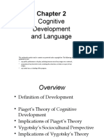 CHAPTER TWO Cognitive, Language, and Literacy Development