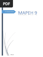 1ST QTR MAPEH 9 HANDOUT