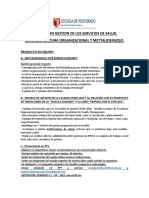 Gerencia, Cultura Organizacional y Mettaliderazgo en La Gestión de Los Servicios de Salud