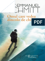 Eric Emmanuel Schmitt Omul Care Vedea Dincolo de Chipuri