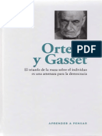 Aprender a Pensar - 46 - Ortega y Gasset