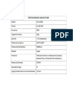 Especificaciones Del Chillers CW 5200