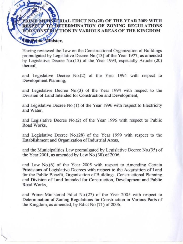 Bahrain Building Regulations Translated PDF