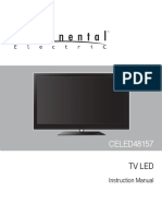 Manual TV LED