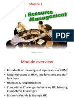 HRM Module 1 - PS