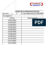 Purga Mensual Del Comprensor 2022