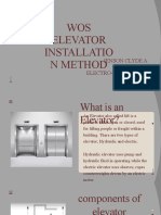 Wos Elevator Installation Method