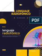 ppt2 - Lenguaje Radiofonico
