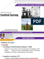 Chapter 1-Geodetic Control Survey