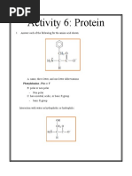 Proteins Activity