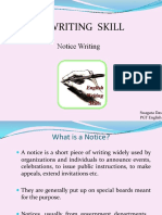 NOTICE Writing PPT Modified